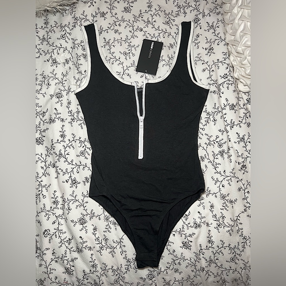 Zip up bodysuit